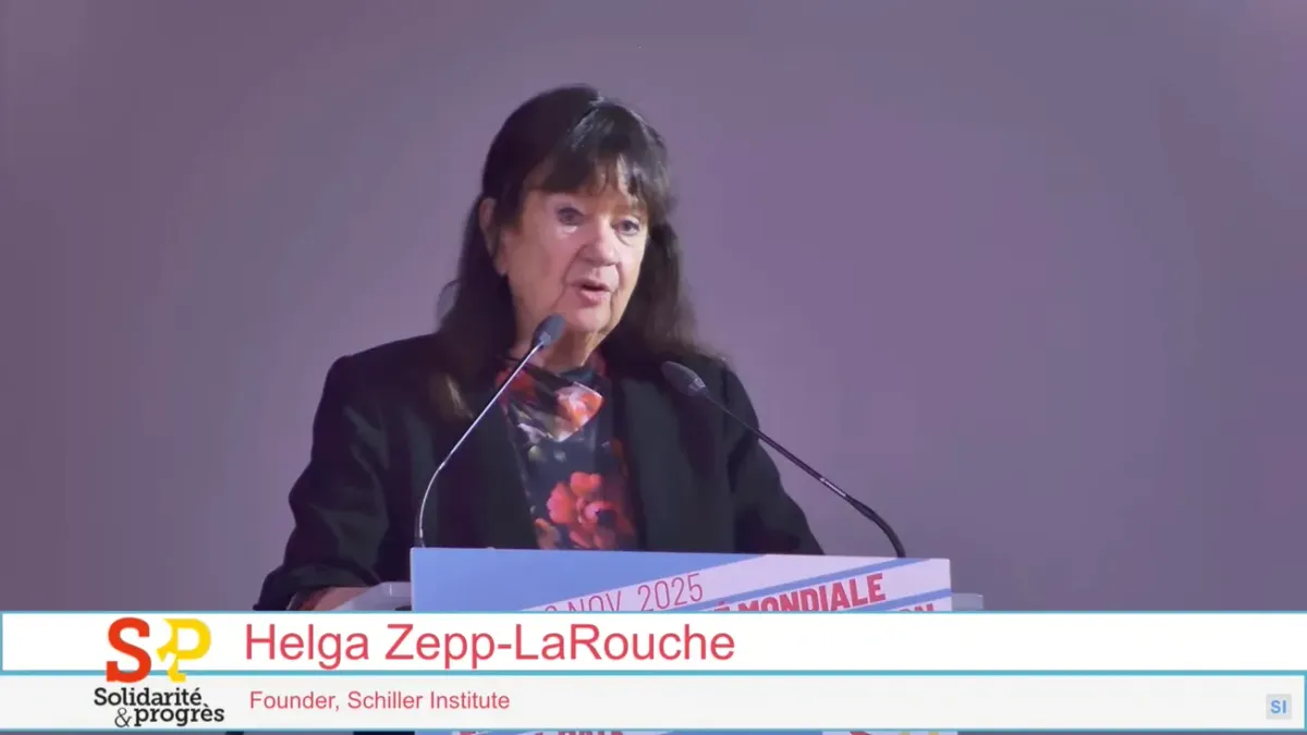 Zepp-LaRouche: „Eine neue internationale Jugendbewegung ist dringender denn je“