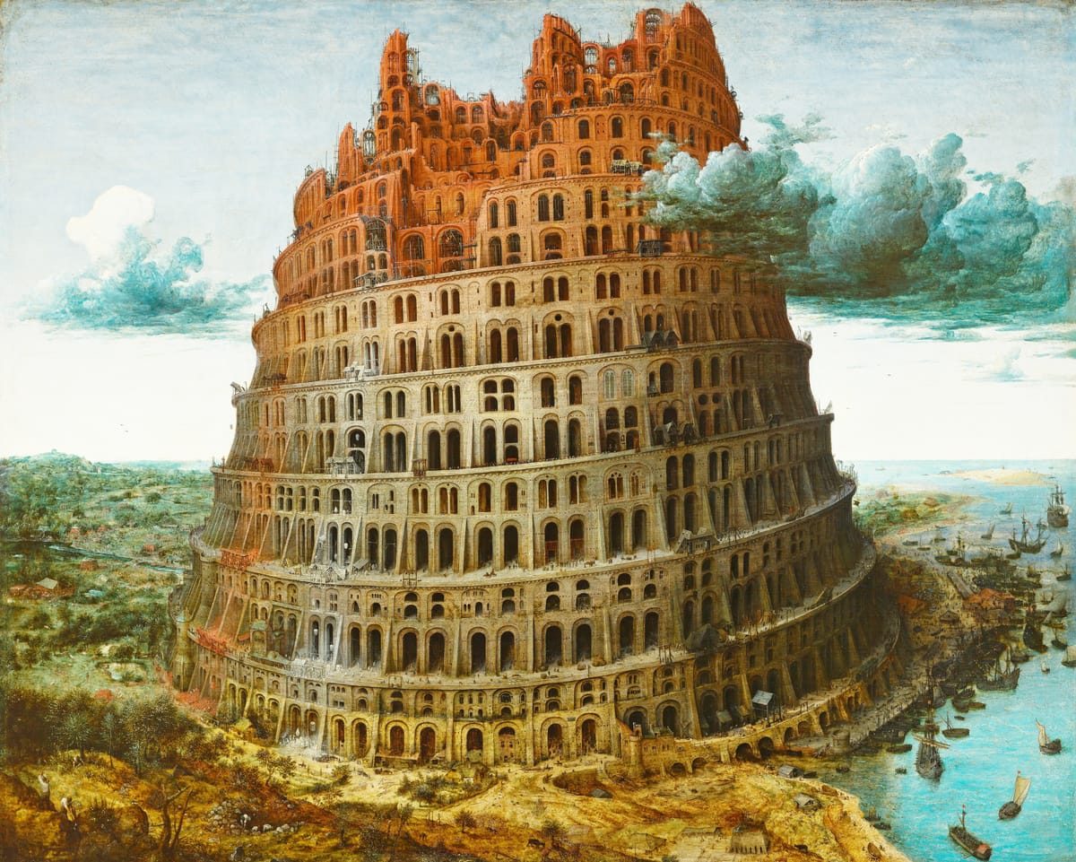 Nicht Babel, sondern die himmlische Stadt