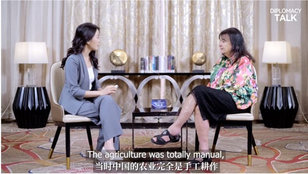 Helga Zepp-LaRouche spricht mit chinesischem Programm „Diplomacy Talk“