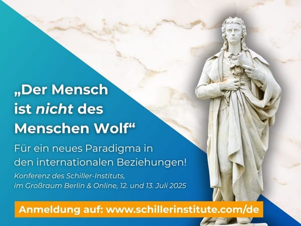 Diplomatie auf der Grundlage von Prinzipien statt Raub!