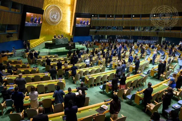 UNGA-Generaldebatte: Höchste Zeit für ein neues Paradigma für Frieden durch Entwicklung!